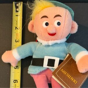 Herbie Elf Stuffins Rudolph the Red Nosed Reindeer Christmas Ornament NWT Beanie